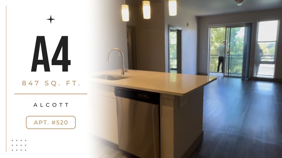 Alcott A4 apartment tour